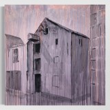 'Sense of Place'. Acrylic on canvas. 90 x 90cm. Jonathan Brennan (2022).